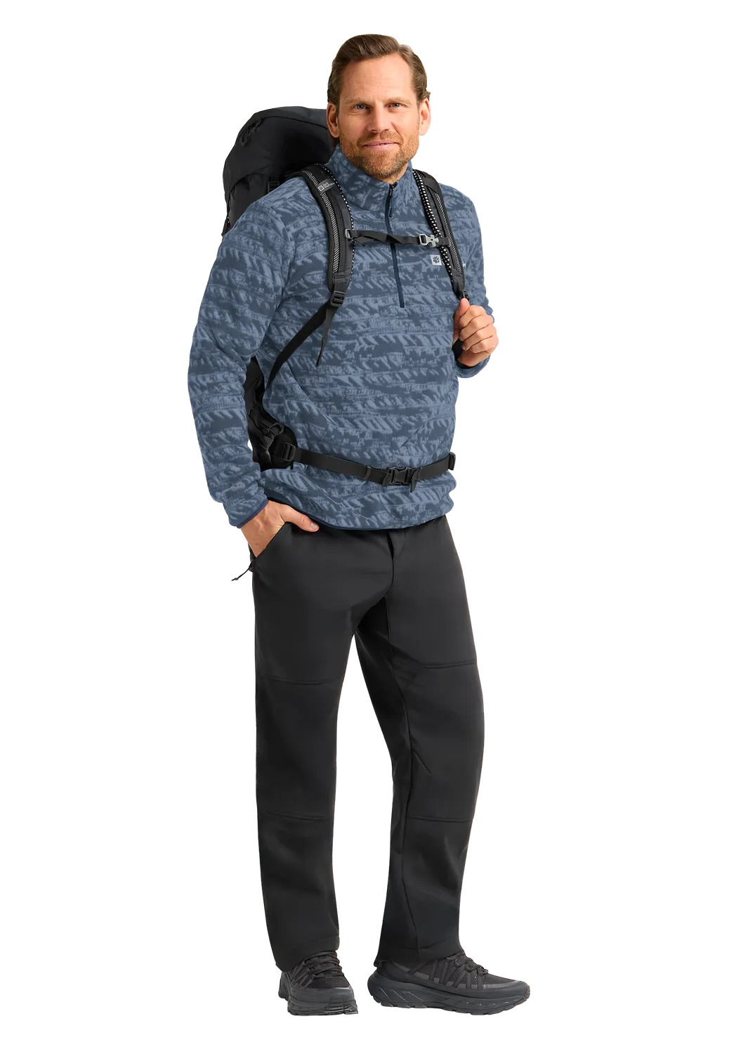 Jack Wolfskin Big Sky HZ M pull polaire homme chaud
