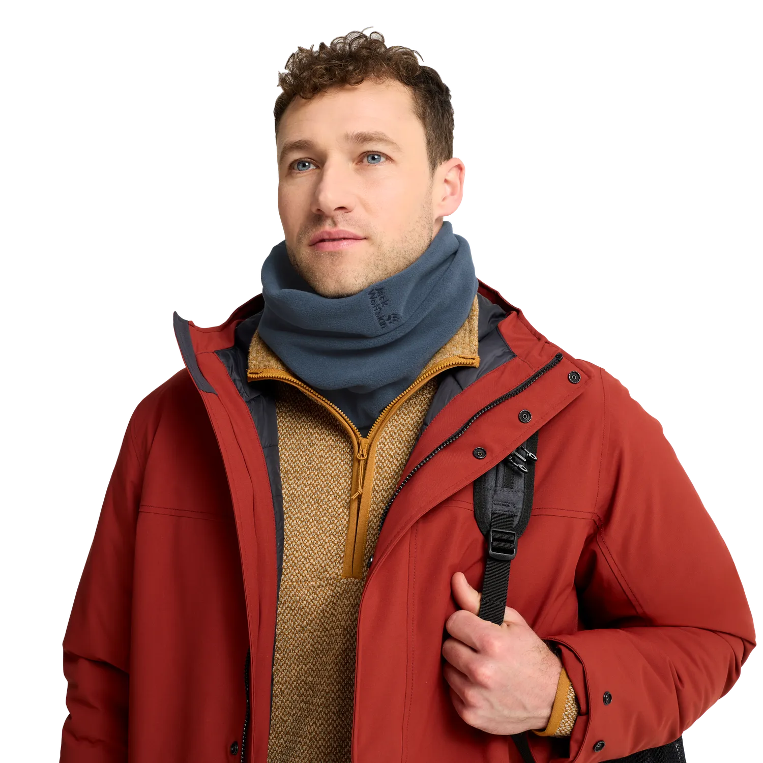 Jack Wolfskin Real Stuff Loop tour de cou polaire noir
