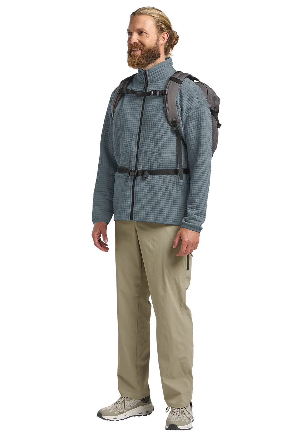 Jack Wolfskin Mogari FZ M veste polaire homme gaufrée