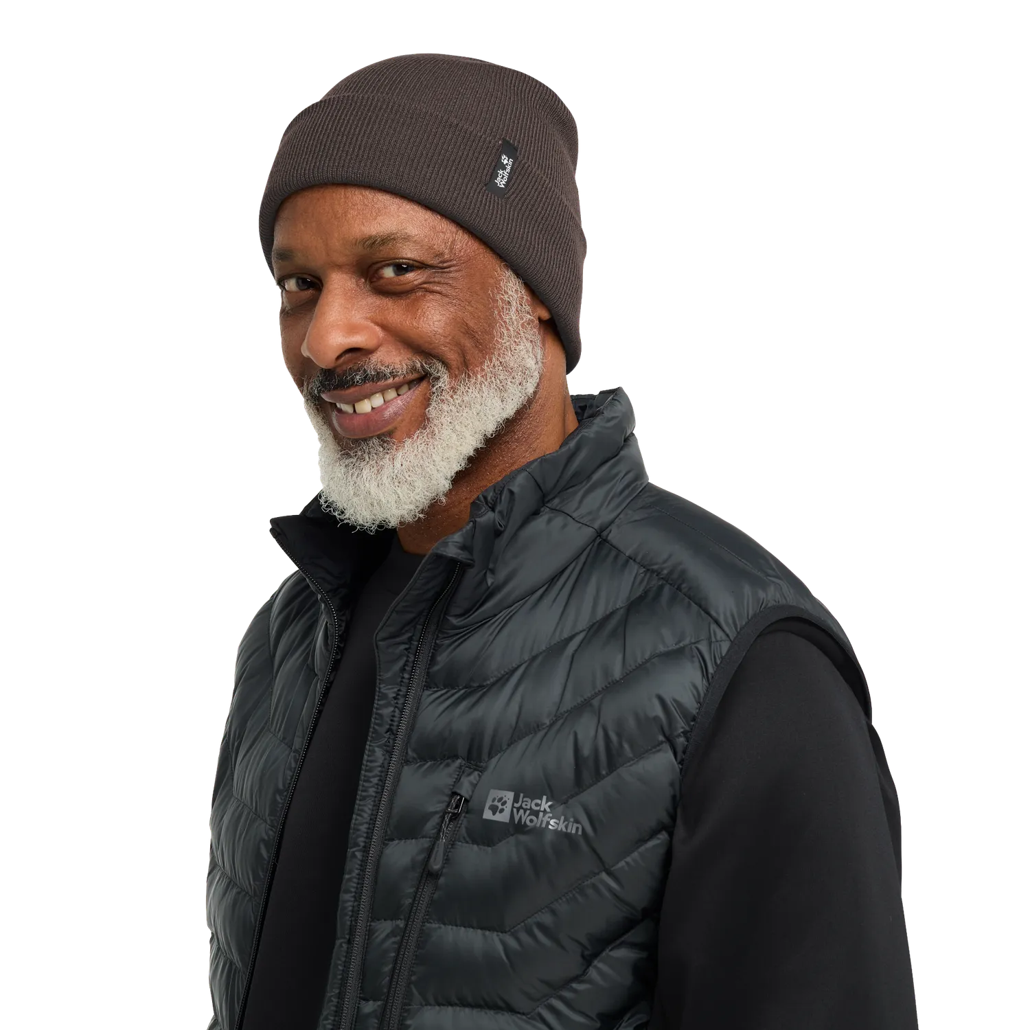 Jack Wolfskin Rib Beanie bonnet hiver acrylique