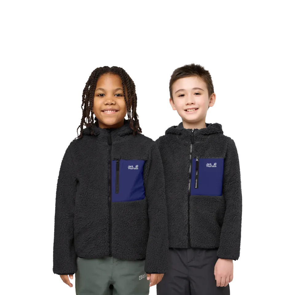 Jack Wolfskin Ice Curl Hood Jacket K veste polaire enfant