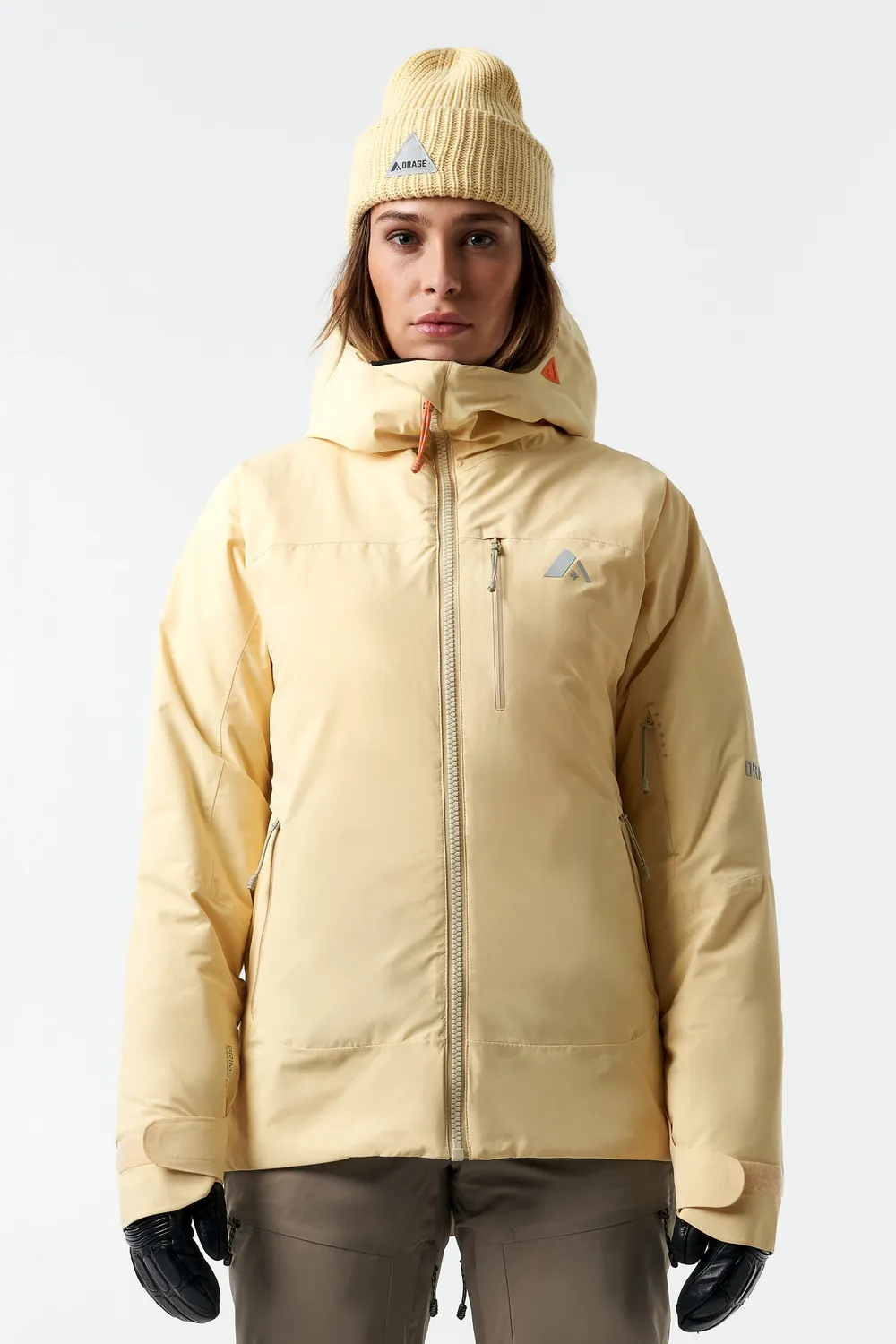 Orage Nina Hybrid veste ski isolée Barley imperméable