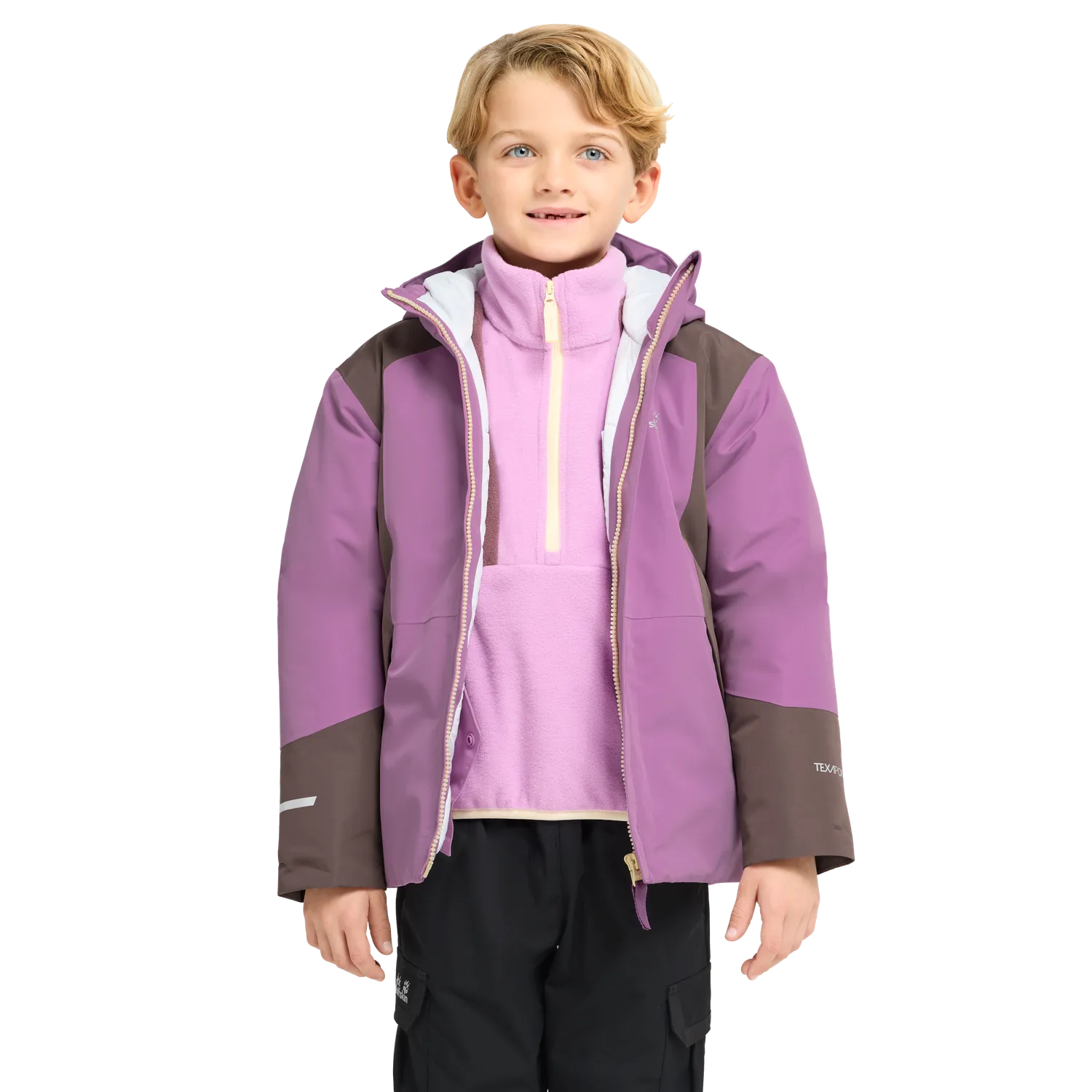 Jack Wolfskin Snowflash JKT K veste hiver enfant imperméable