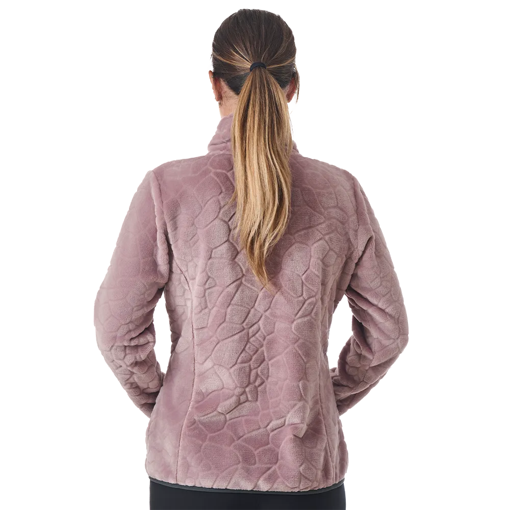 Lhotse Vanina Woodrose polaire femme woodrose ajustée
