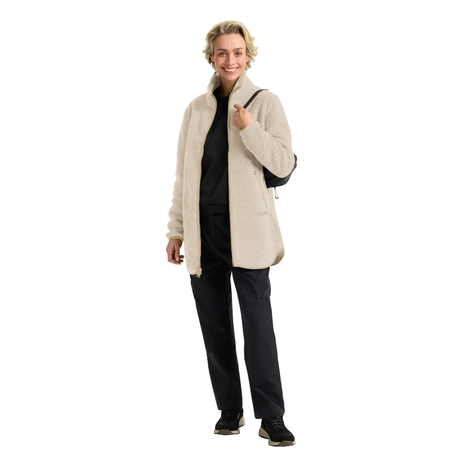 Jack Wolfskin High Curl Coat W manteau femme polaire