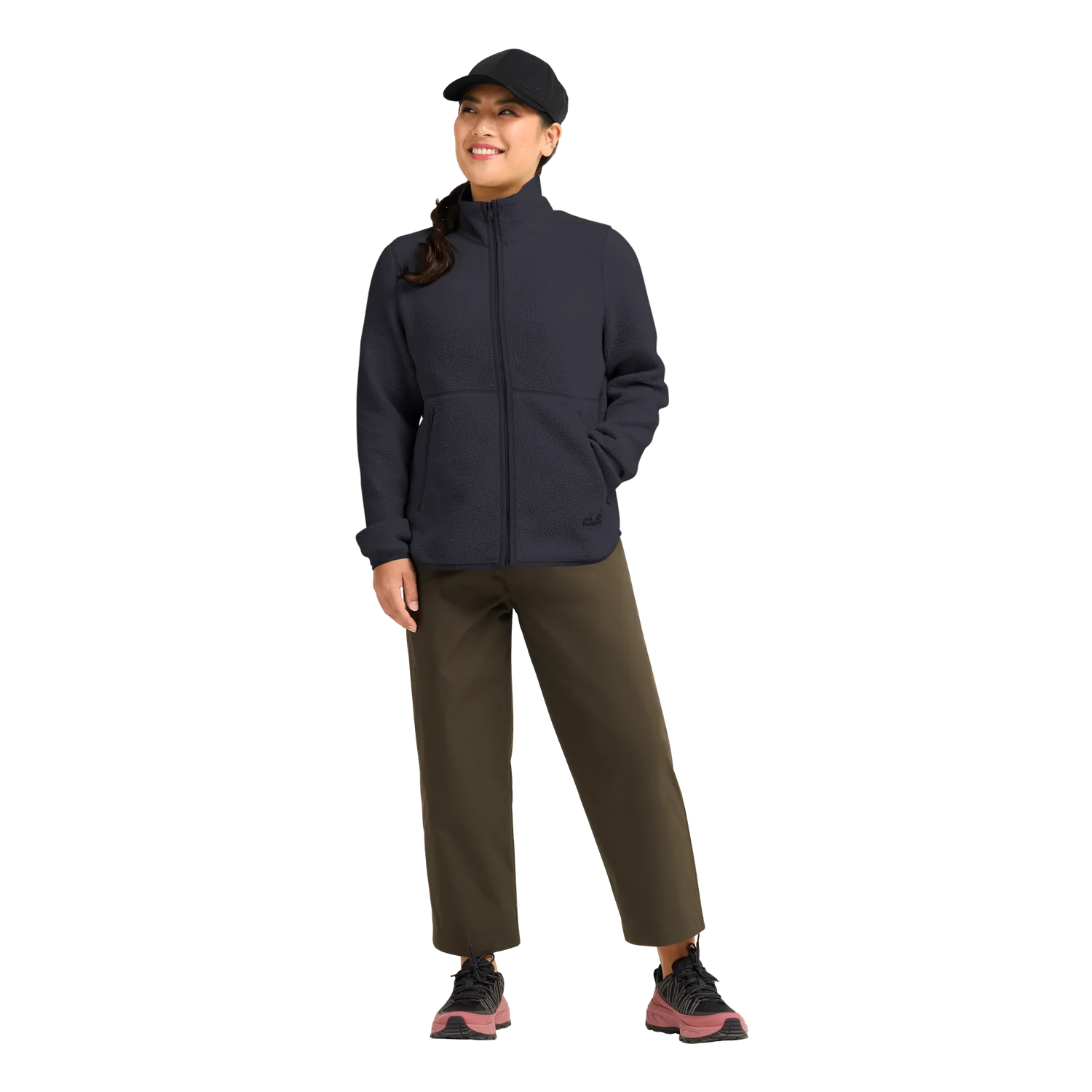 Jack Wolfskin Lite Curl FZ W veste polaire femme poches zippées