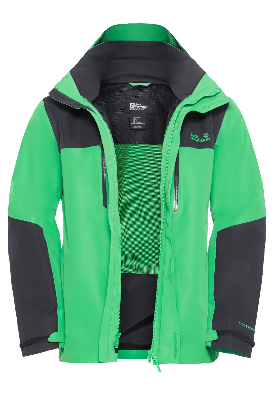 Jack Wolfskin Jasper 2L JKT veste imperméable homme capuche