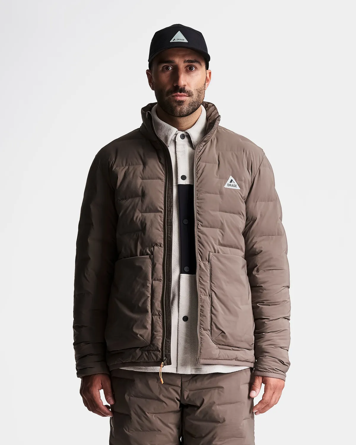 Orage Arctic P10705 veste matelassée homme noir
