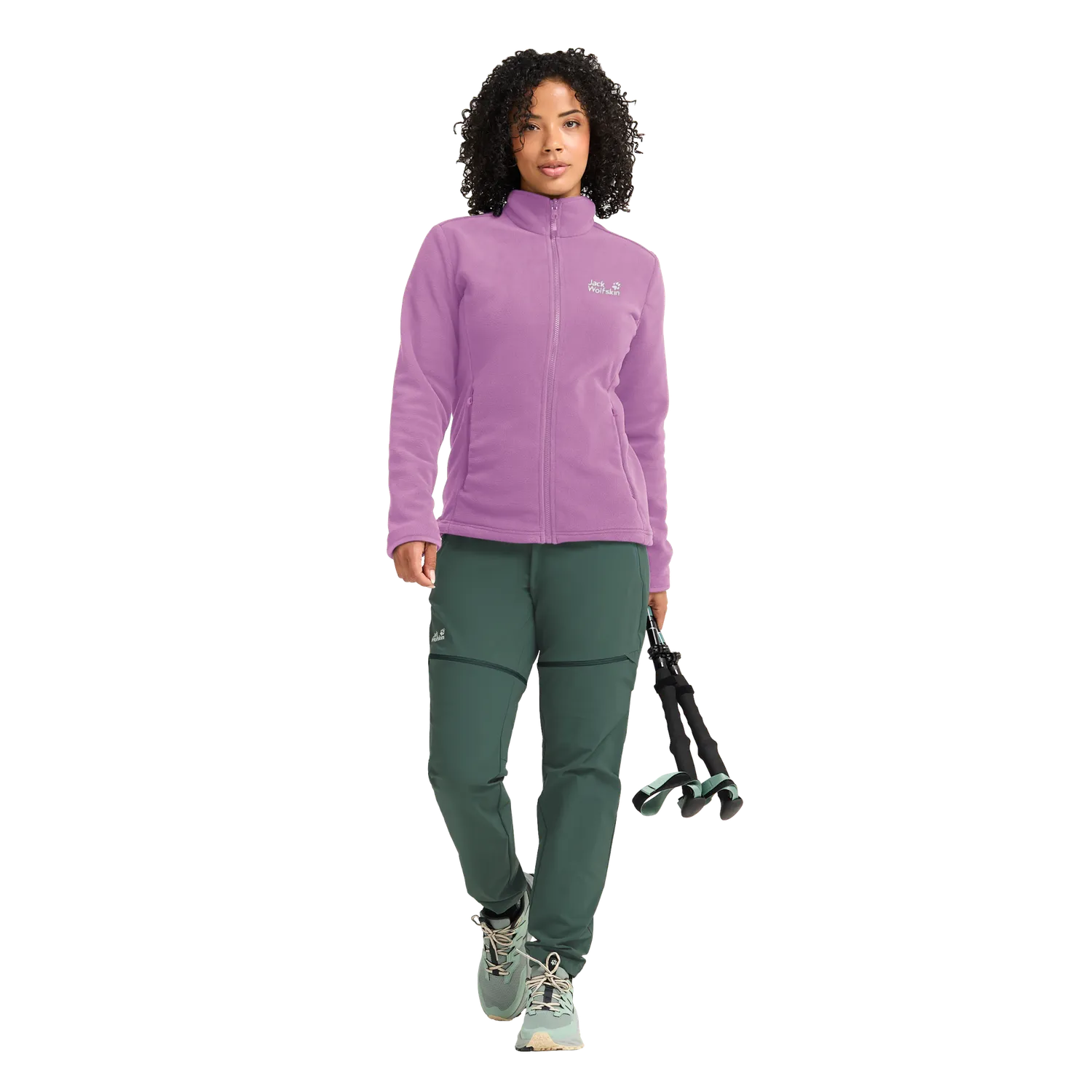 Jack Wolfskin Wild Rebel 200 Fz W polaire femme zippée chaude