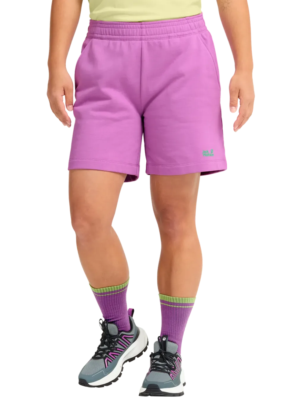 Jack Wolfskin Celebrate the Paw short femme coton