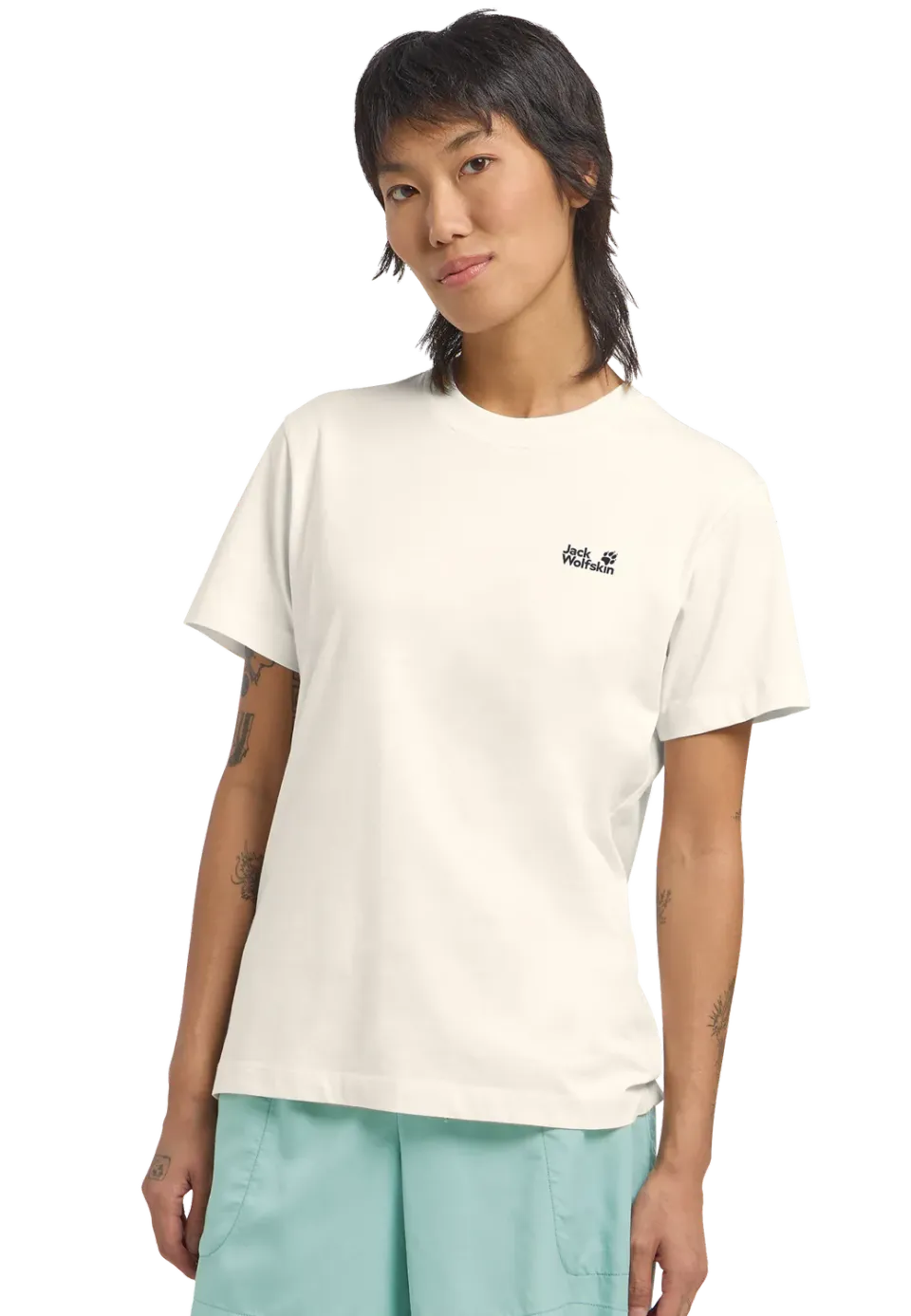 Jack Wolfskin Paw Time T W t-shirt femme coton