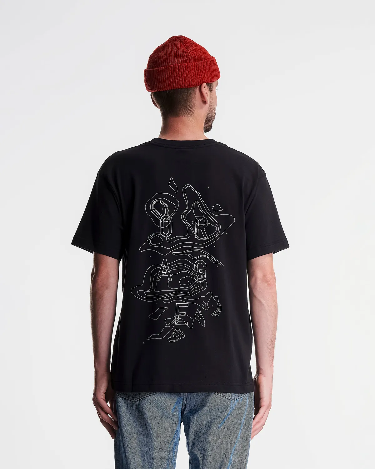 Orage Alpine Tee t-shirt noir coton bio