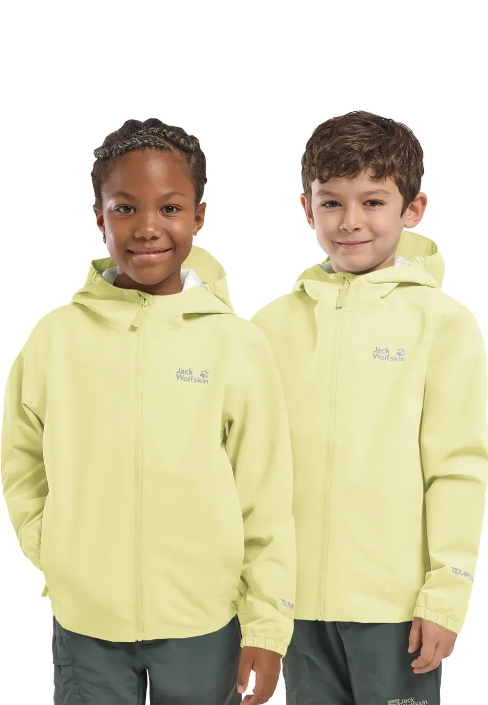 Jack Wolfskin Flaze Jacket K veste pluie enfant légère