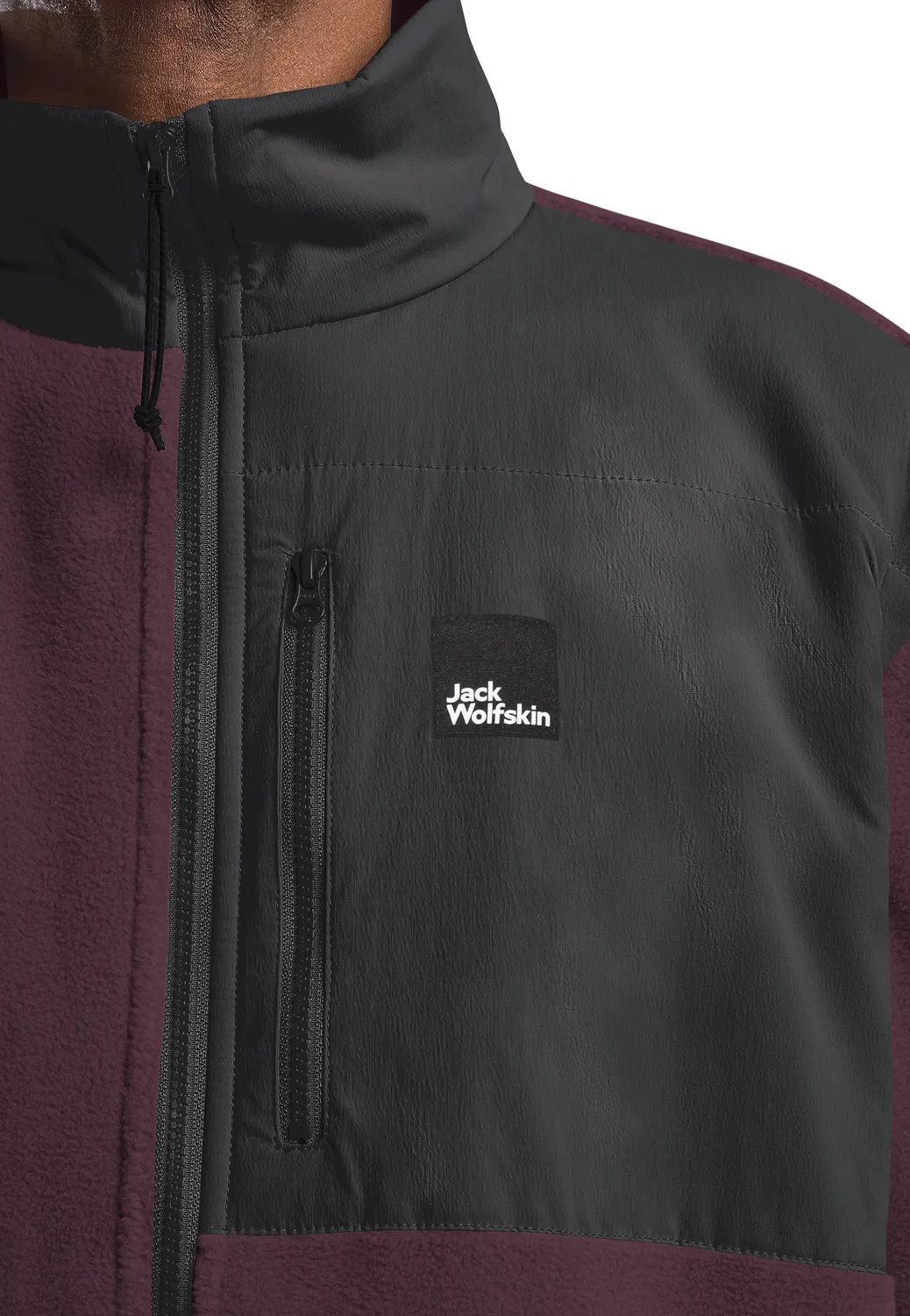 Jack Wolfskin Sumetro FZ M veste polaire homme col montant