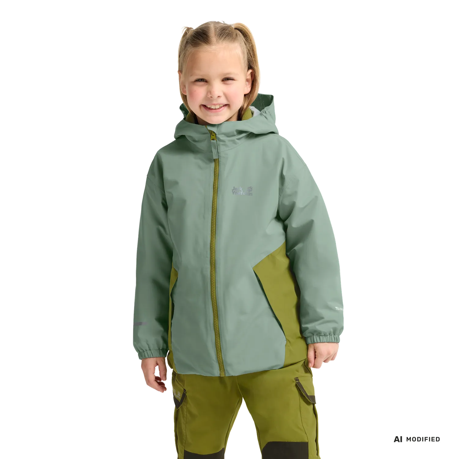 Jack Wolfskin Iceland 3in1 Jkt K veste enfant imperméable