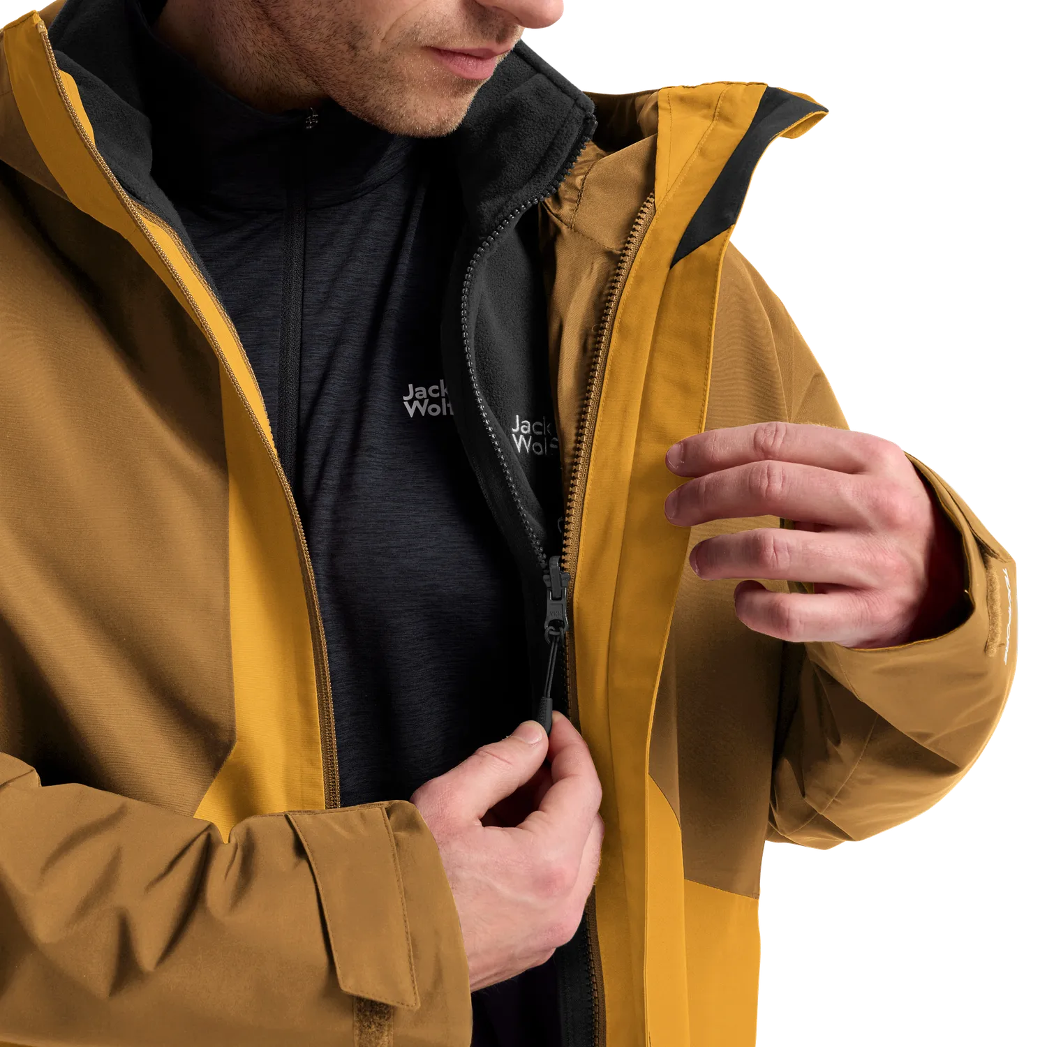 Jack Wolfskin Stonetrail 3in1 Jkt M veste 3-en-1 imperméable