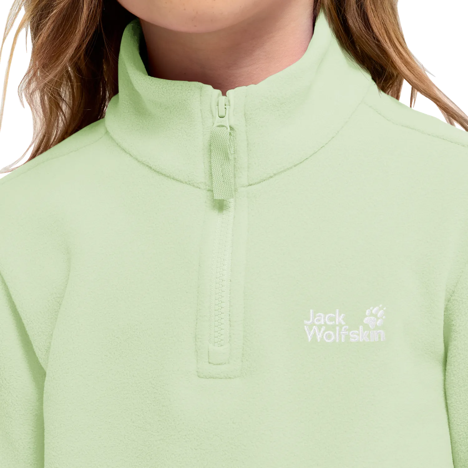 Jack Wolfskin Taunus 100 pull polaire enfant col montant chaud