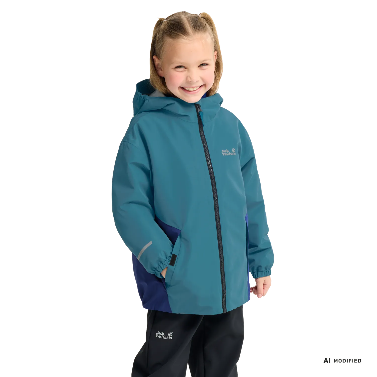 Jack Wolfskin Iceland 3in1 Jkt K veste enfant imperméable