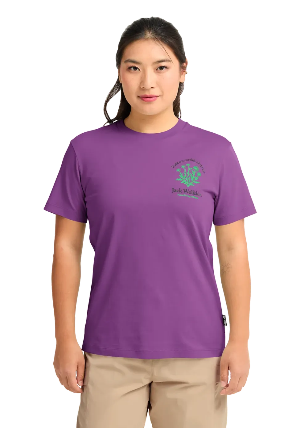 Jack Wolfskin Carefree T W t-shirt femme coton