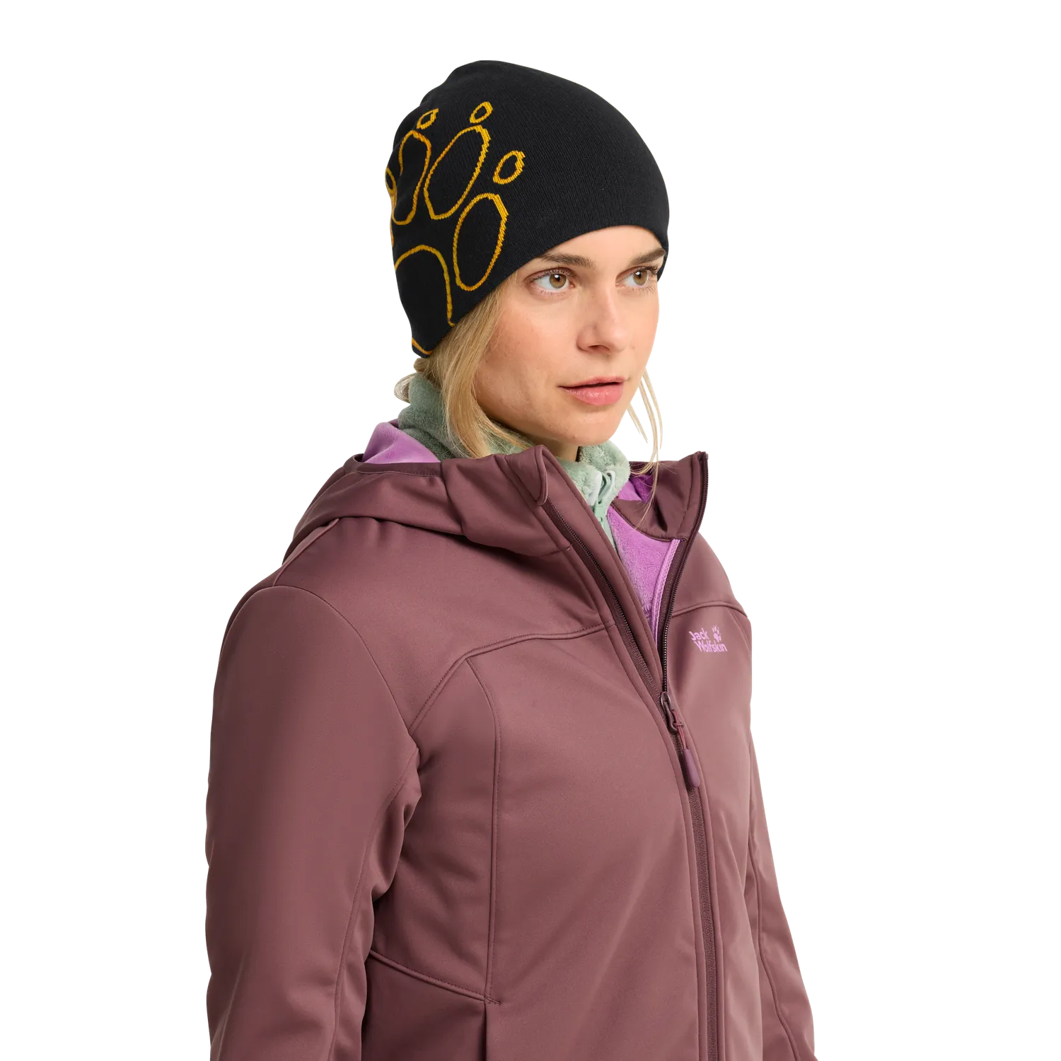 Jack Wolfskin Paw Beanie bonnet chaud unisexe