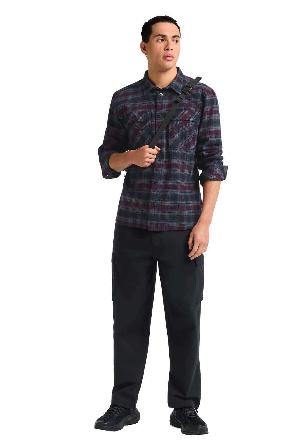 Jack Wolfskin Baja Flannel Shirt M chemise homme carreaux