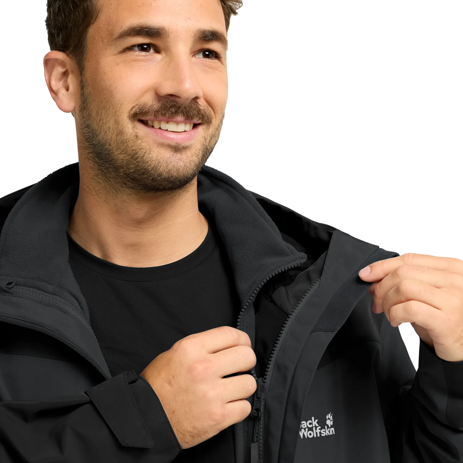 Jack Wolfskin Flextrail 2L JKT M veste pluie homme 3-en-1