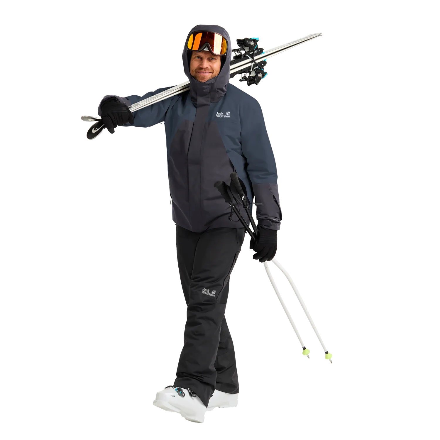 Jack Wolfskin Flowline 2L Ins Jkt M veste ski homme