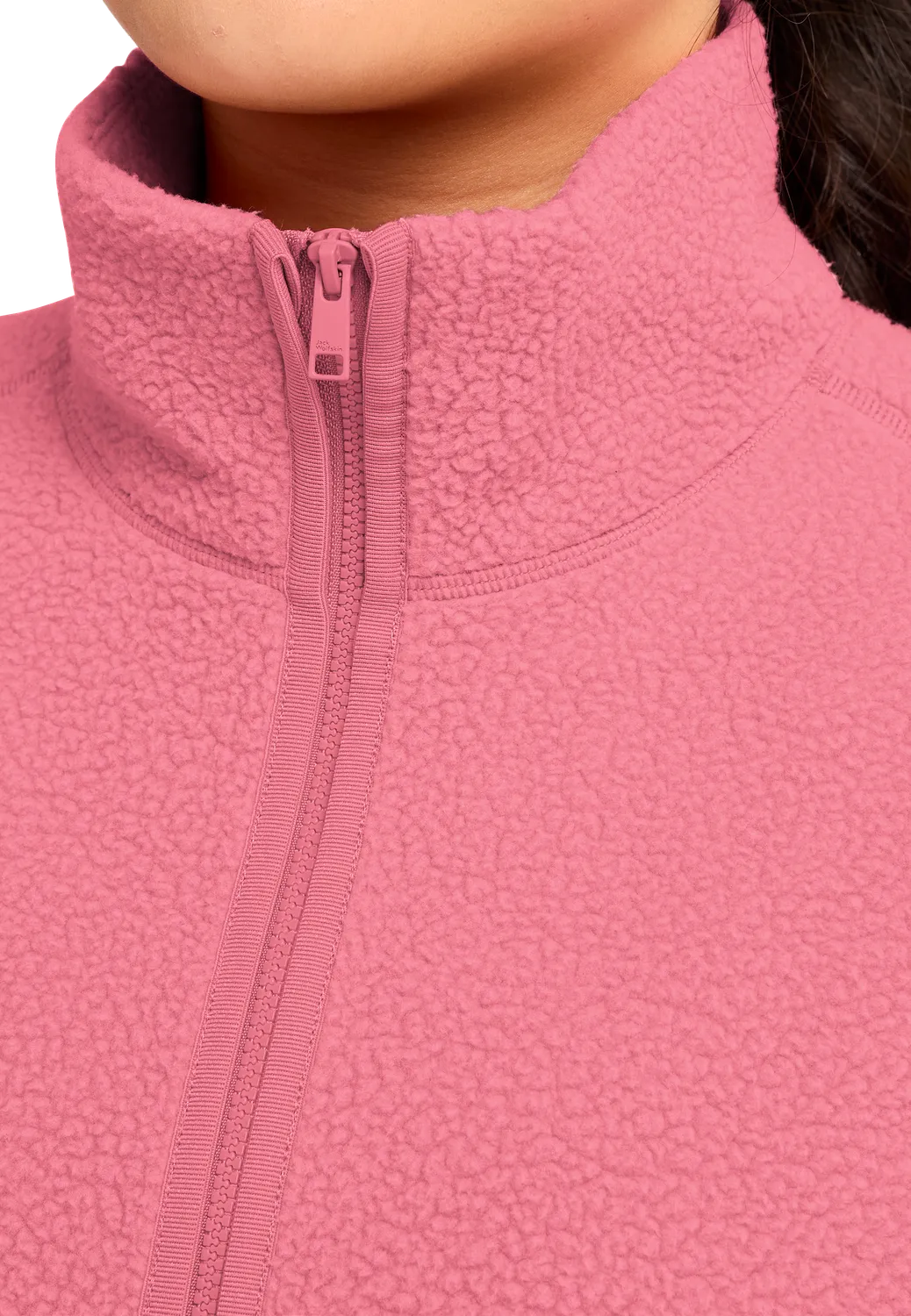 Jack Wolfskin Lite Curl HZ W pull polaire femme demi-zip