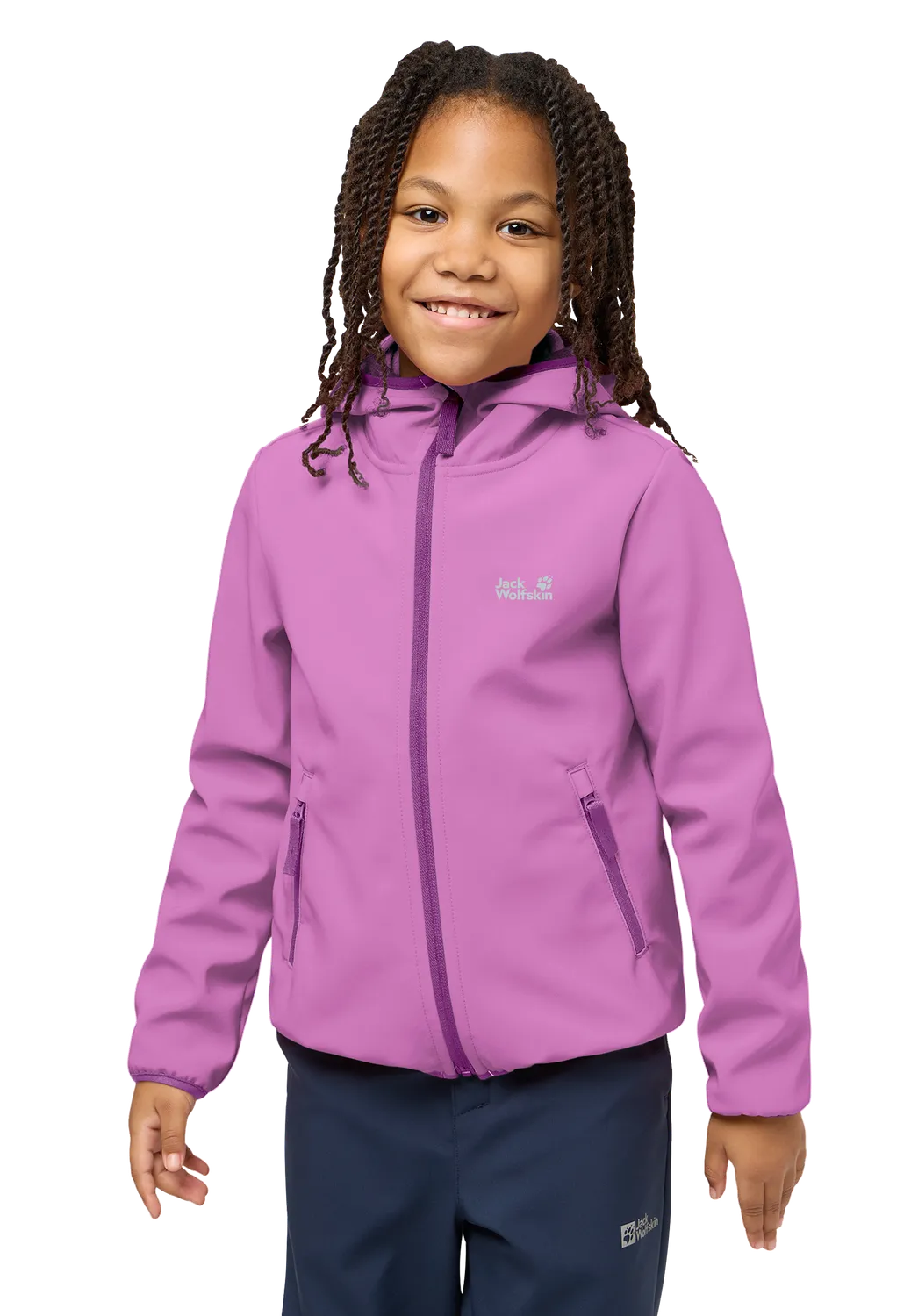 Jack Wolfskin Fourwinds veste softshell enfant doublée