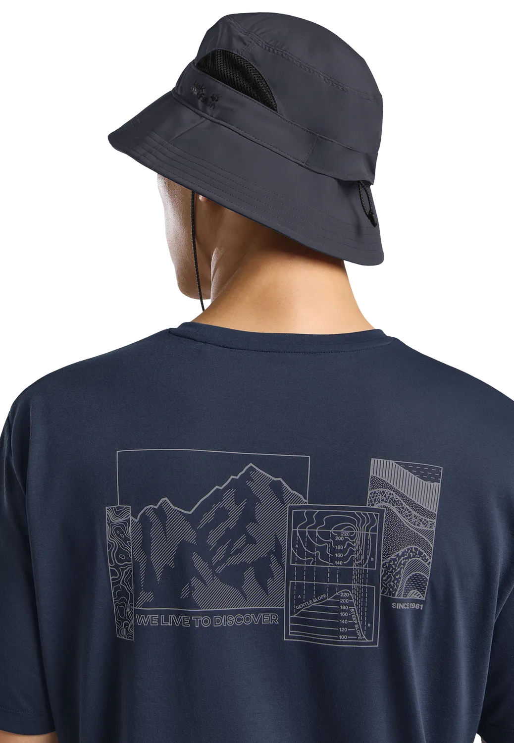 Jack Wolfskin Vent Bucket Hat bob été ventilé anti-odeur
