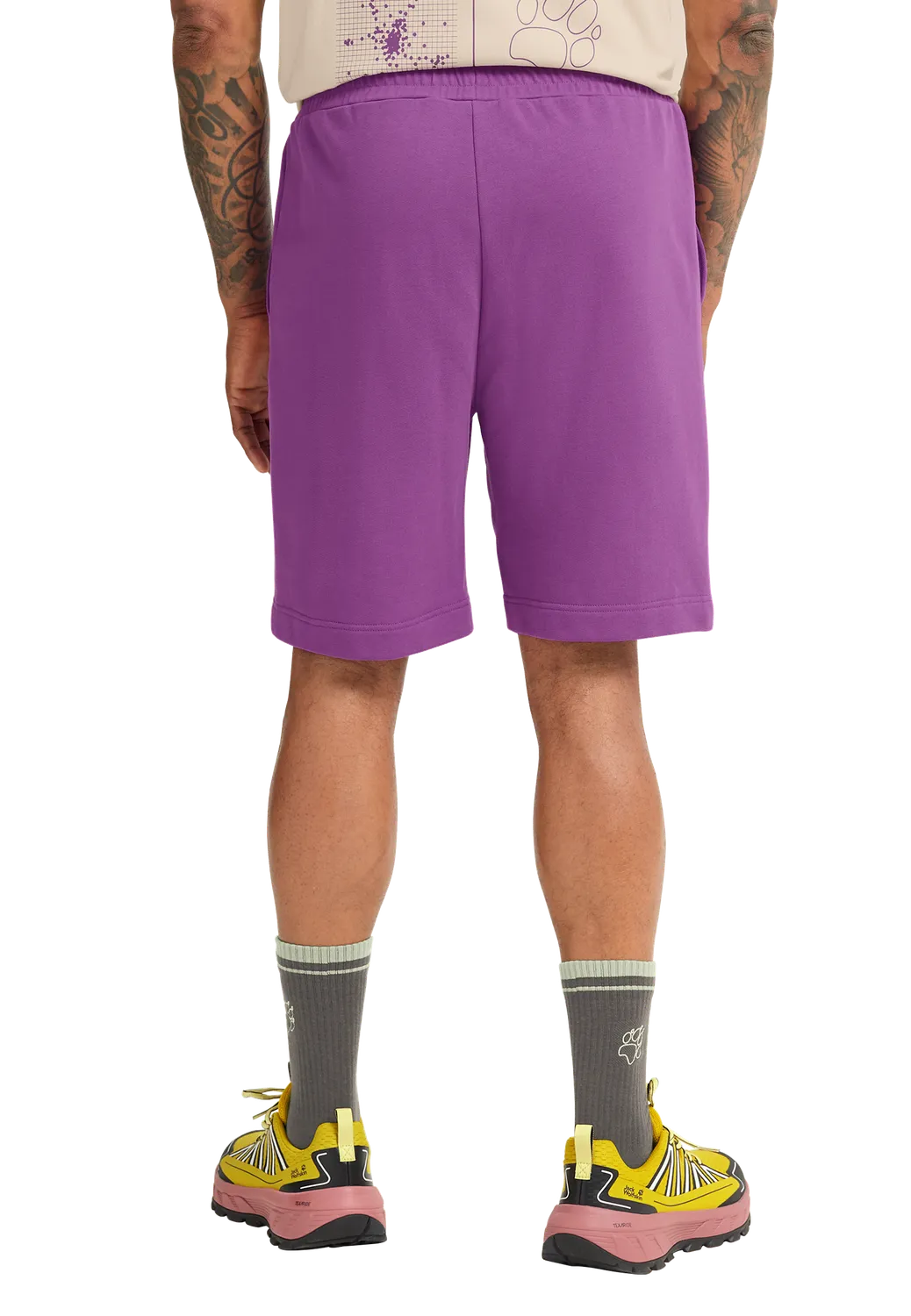 Jack Wolfskin Celebrate the Paw Shorts short coton homme