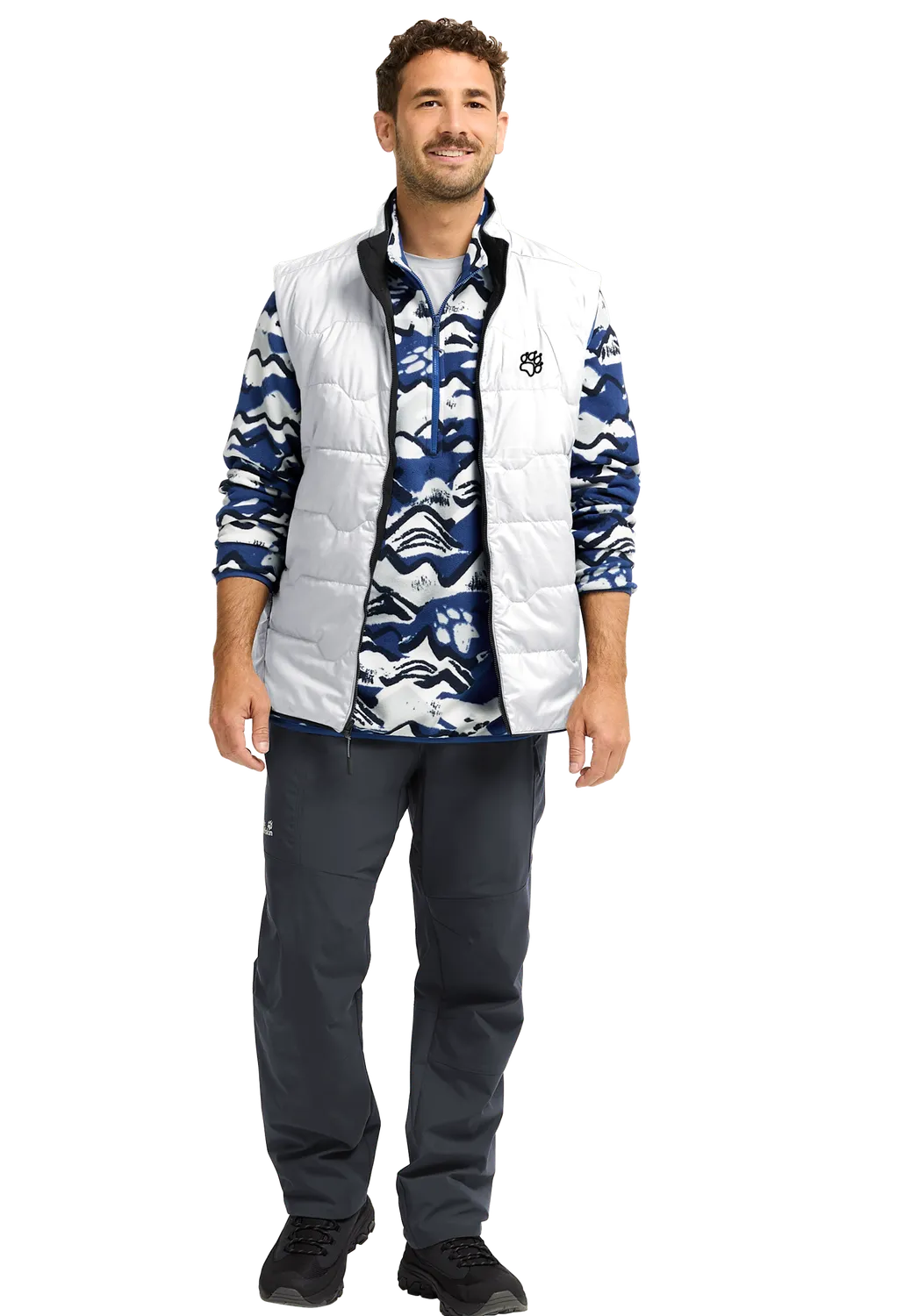 Jack Wolfskin Trail Light Ins 2in1 gilet homme réversible