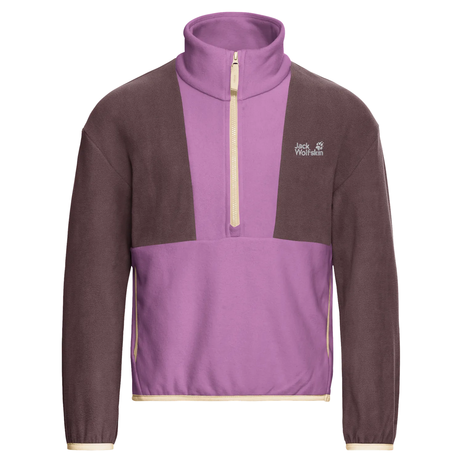 Jack Wolfskin Taunus Colorblock pull polaire enfant demi-zip