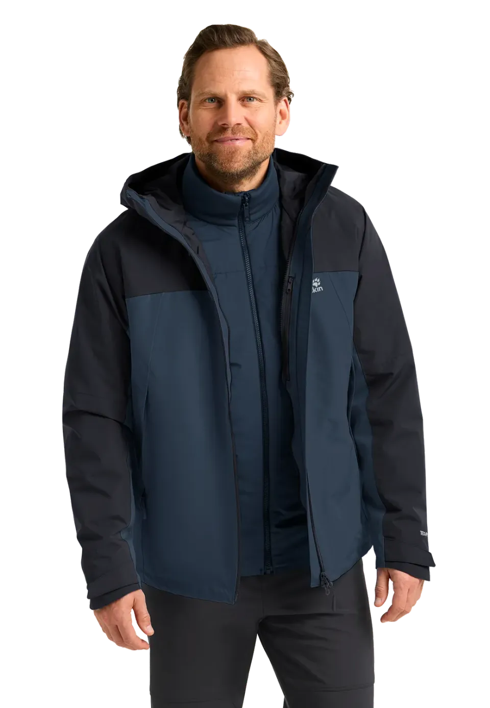 Jack Wolfskin Wild Places 3in1 JKT M Veste Homme Hiver