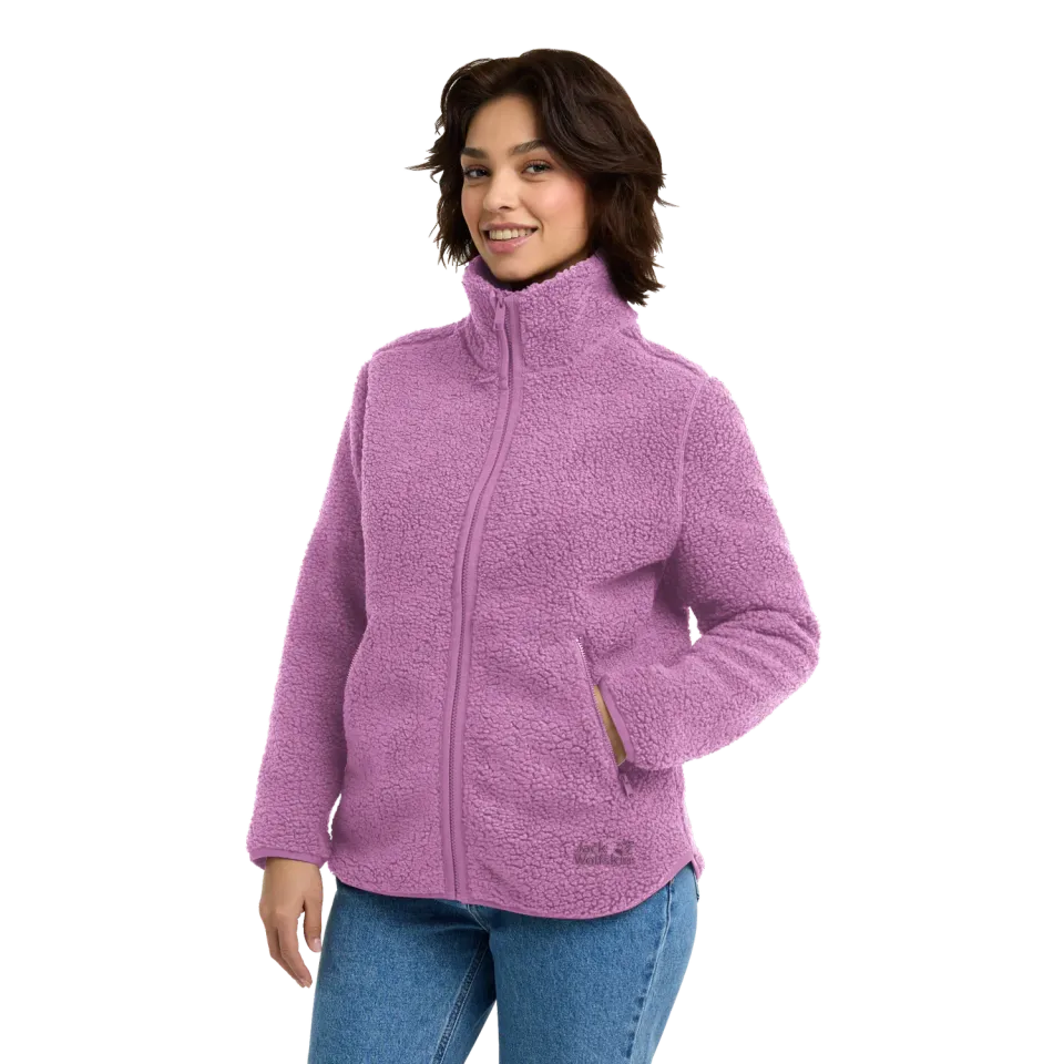 Jack Wolfskin High Curl Jkt W veste polaire femme sherpa