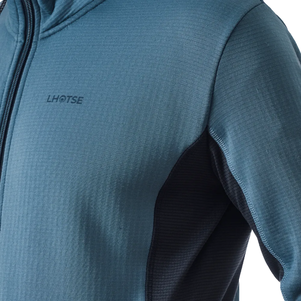 Lhotse Hakan polaire ardoise homme grid
