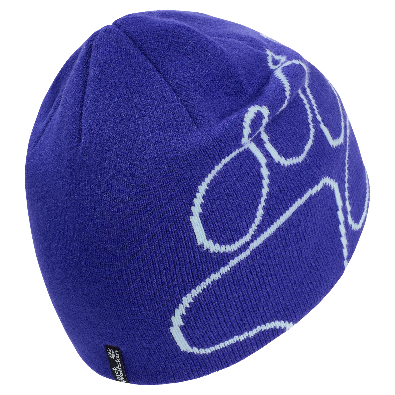 JACK WOLFSKIN PAW BEANIE bonnet chaud motif patte