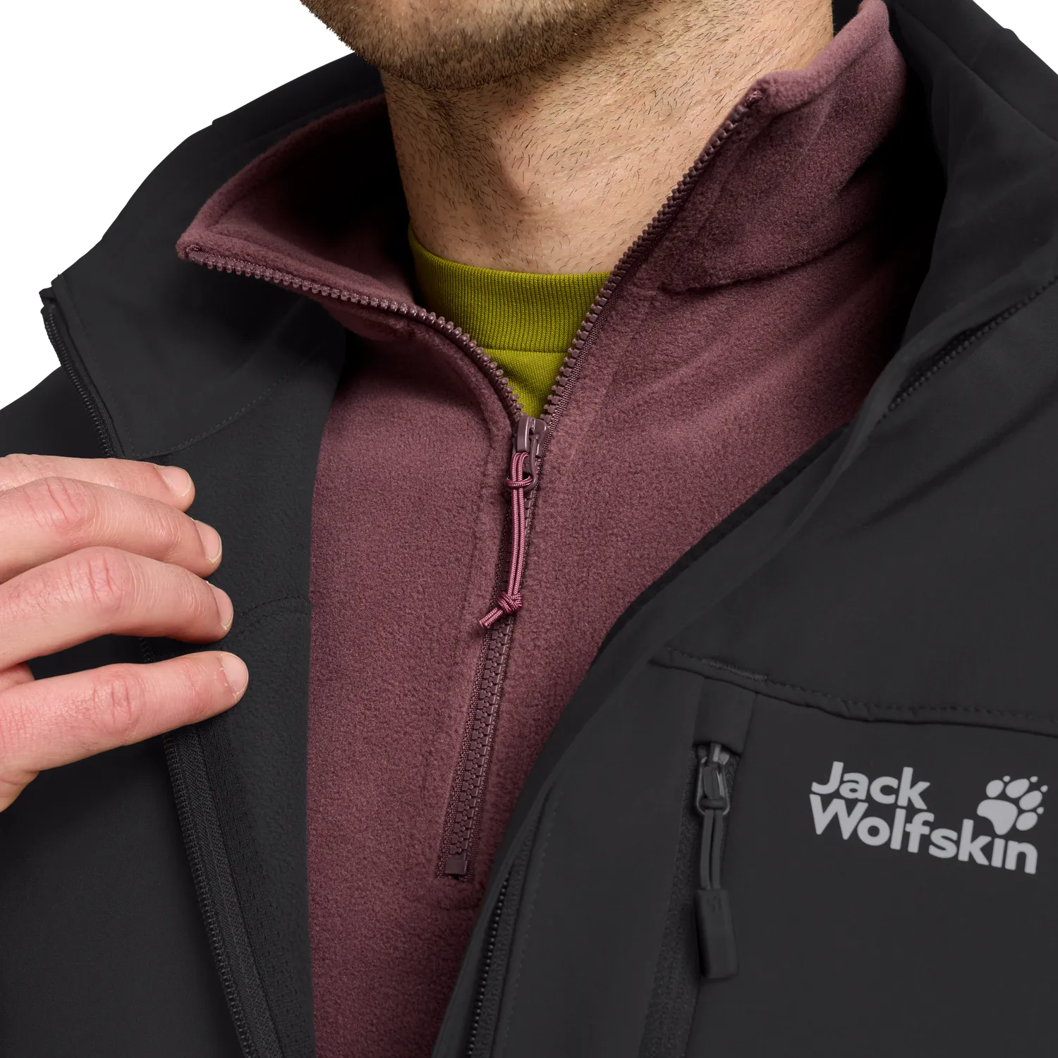 Jack Wolfskin Wild Winds JKT veste homme coupe-vent respirante