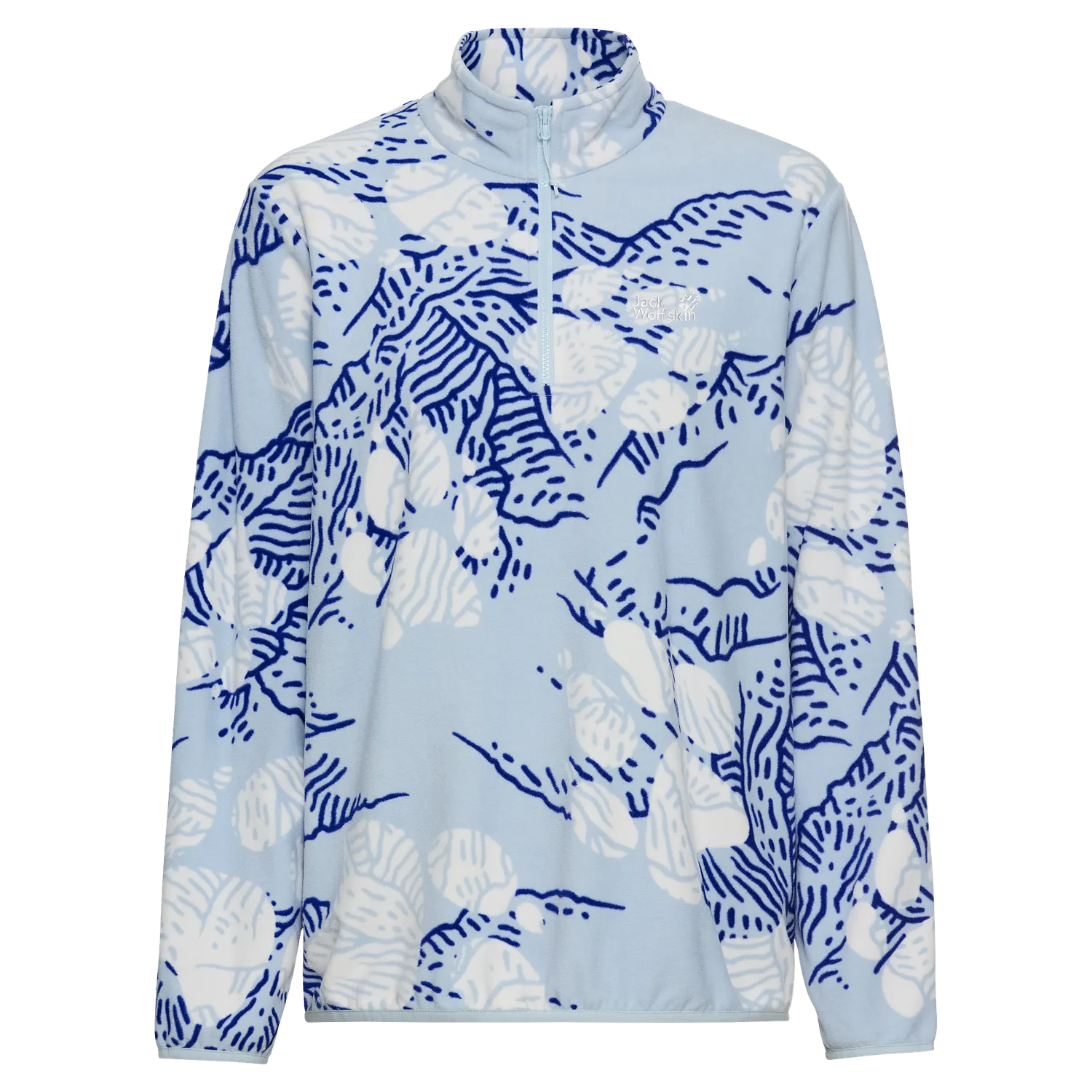 Jack Wolfskin Paw Era 100 Print HZ W polaire femme zippée