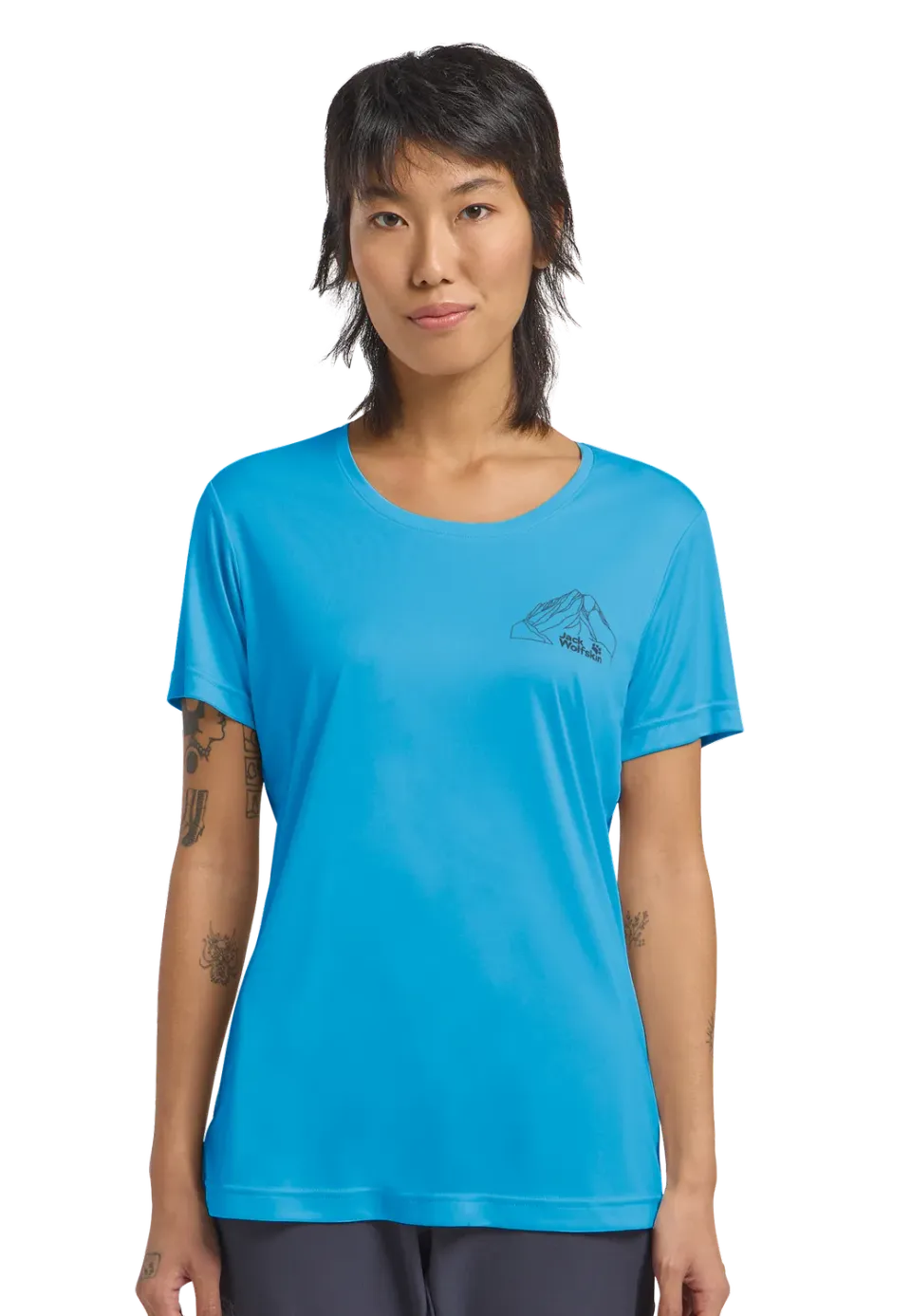 Jack Wolfskin Peak Graphic T W t-shirt femme séchage rapide
