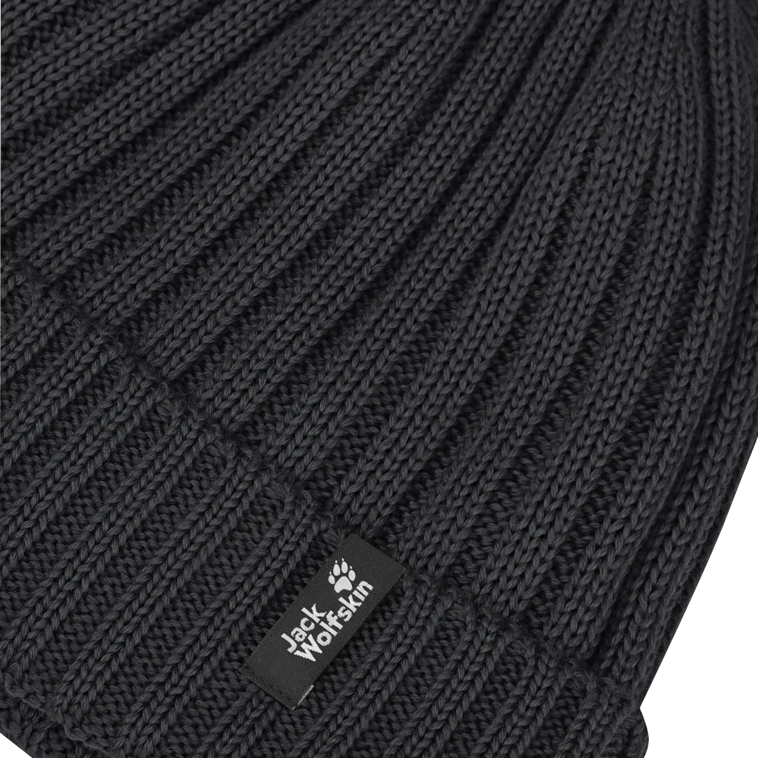 Jack Wolfskin Rib Knit Beanie bonnet doublé polaire mixte