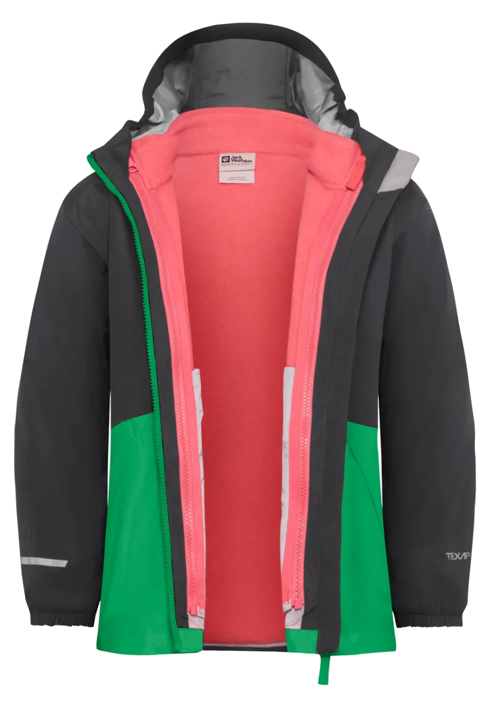 Jack Wolfskin Iceland 3in1 veste enfant imperméable