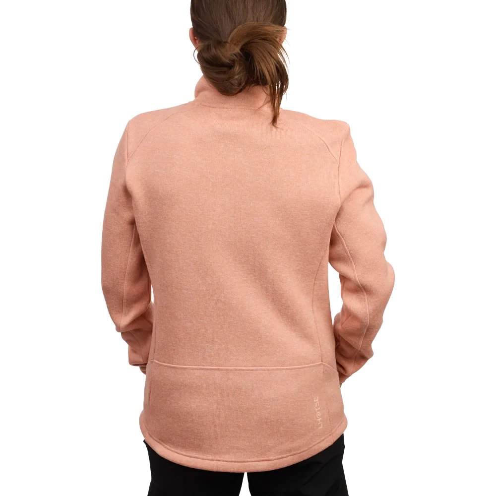 Lhotse Hana Coral polaire femme col montant chaude