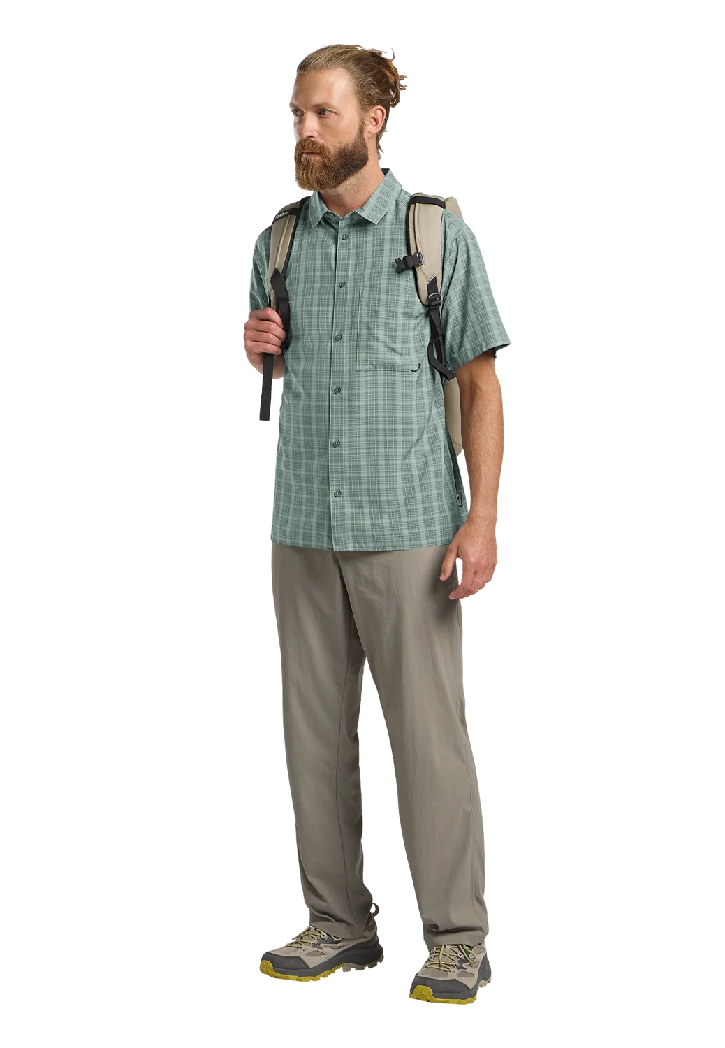 Jack Wolfskin Meseta Shirt M chemise homme à carreaux