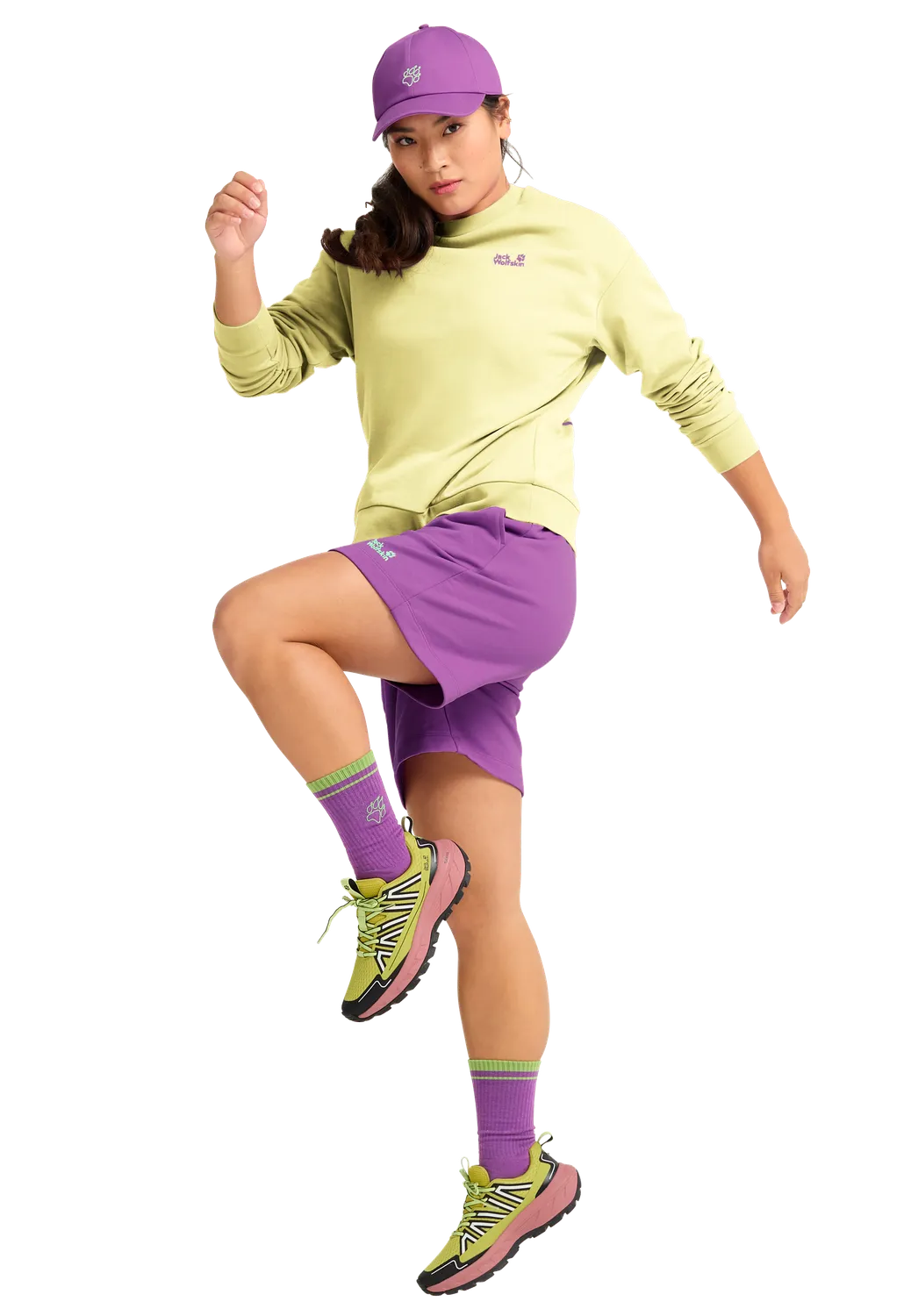 Jack Wolfskin Celebrate Paw Crewneck W sweat femme col rond