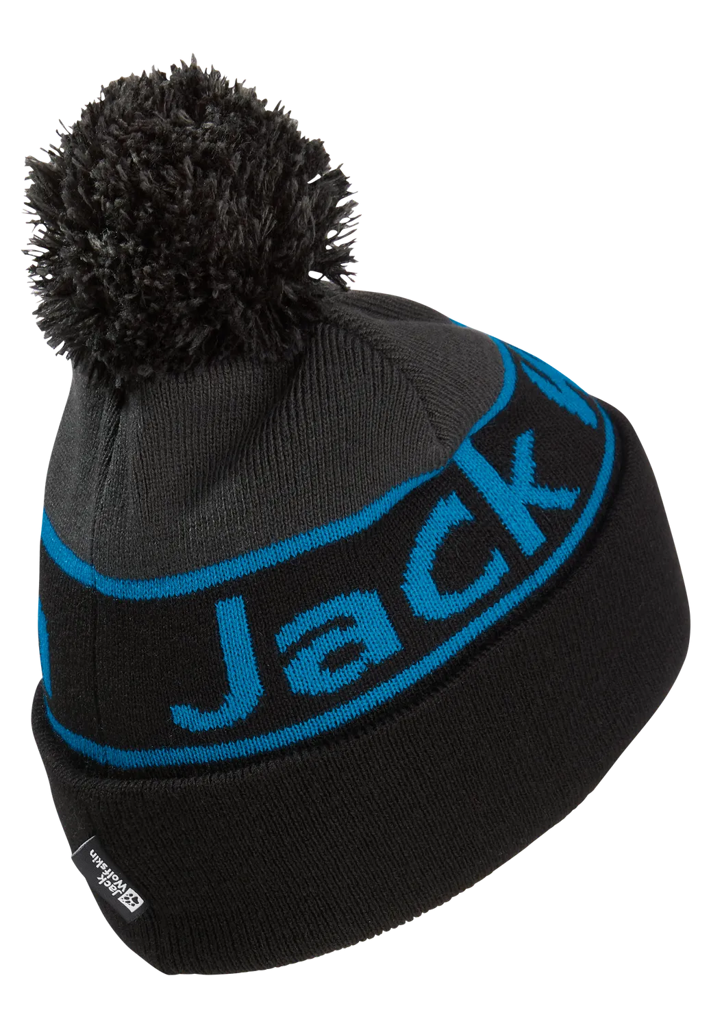 Jack Wolfskin Jack Beanie bonnet pompon acrylique