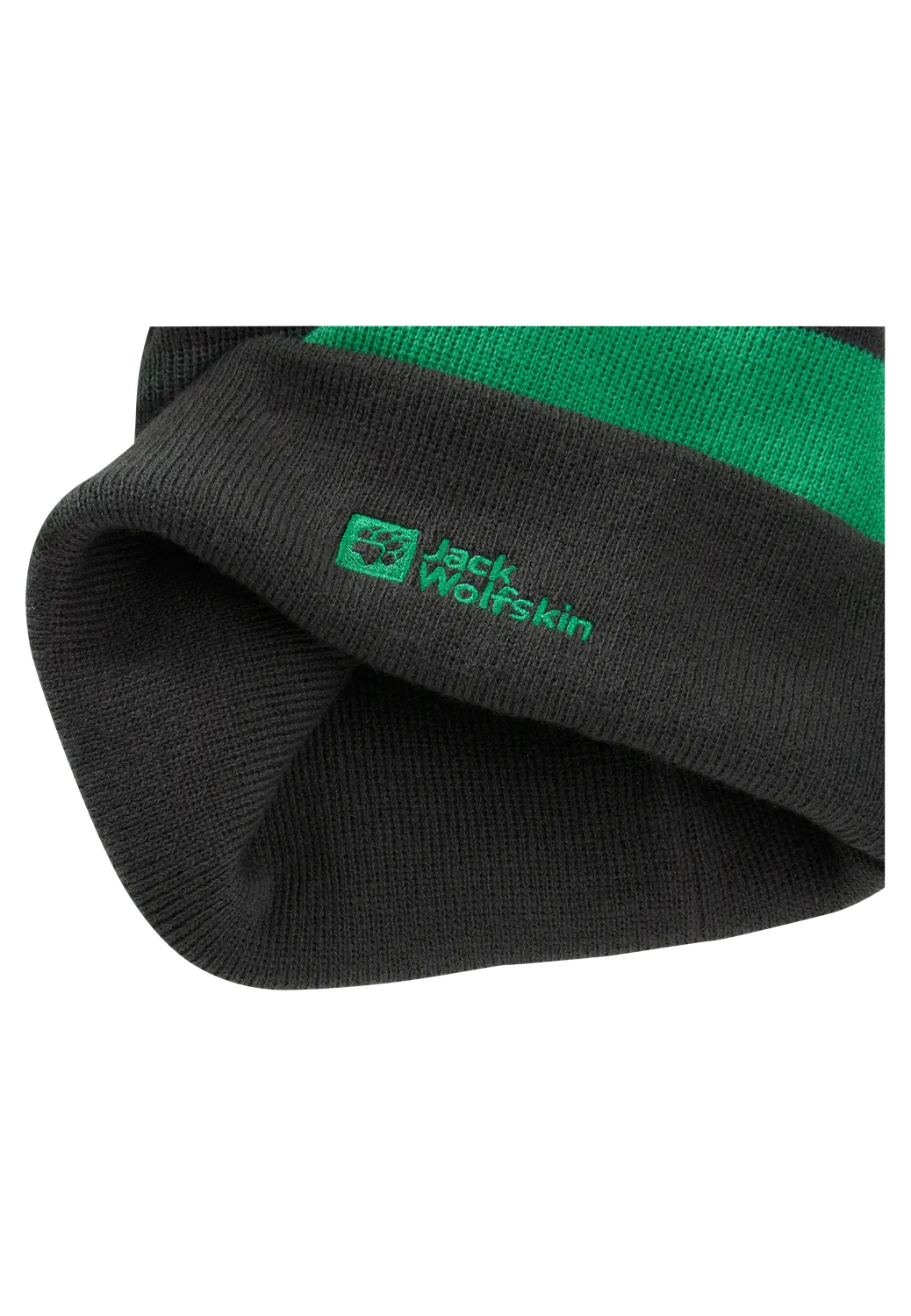Jack Wolfskin Stripy Knit Beanie K bonnet chaud acrylique