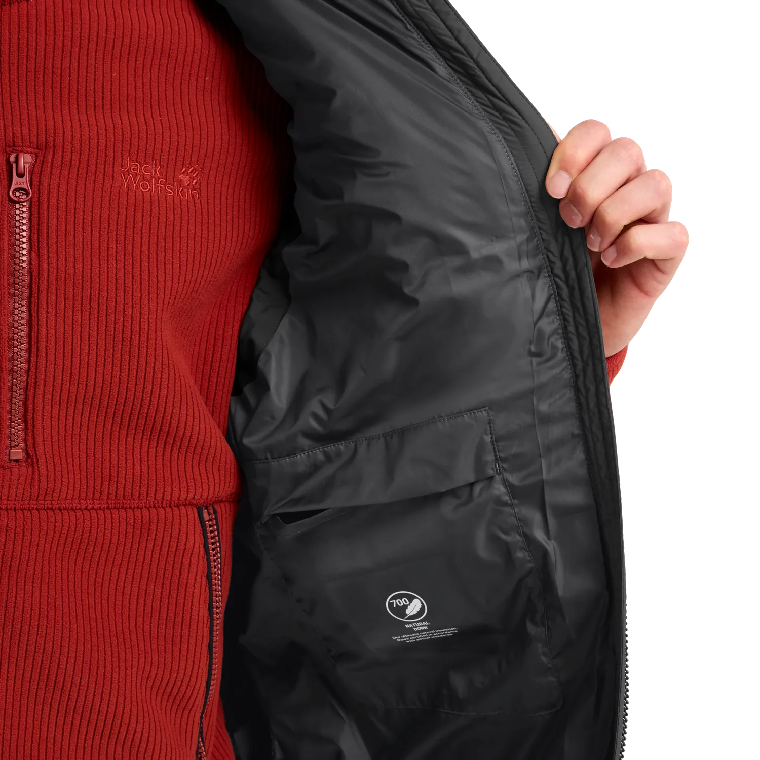 Jack Wolfskin Colonius Vest M RDS gilet homme duvet