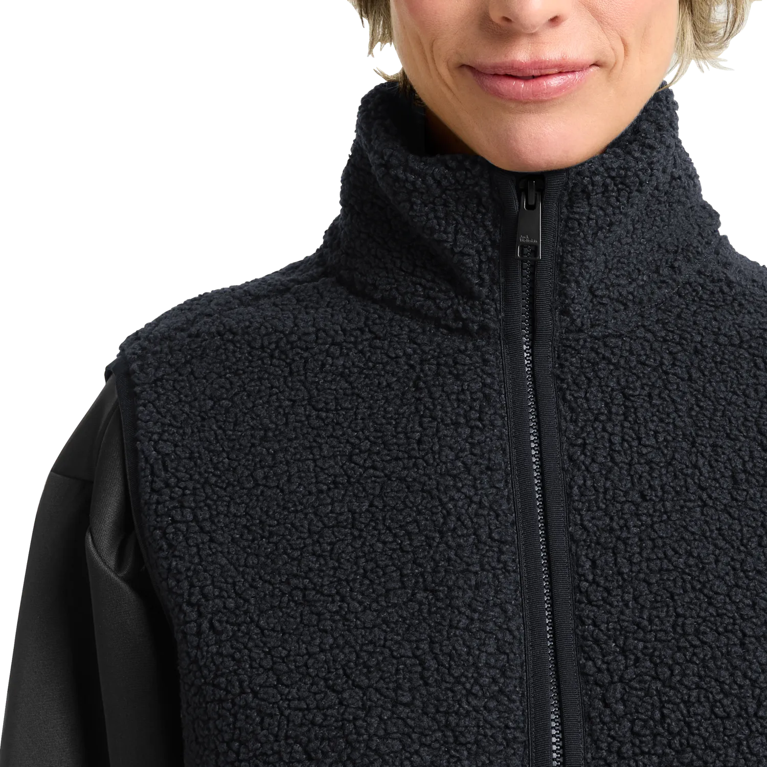 Jack Wolfskin High Curl Vest W gilet polaire femme sherpa