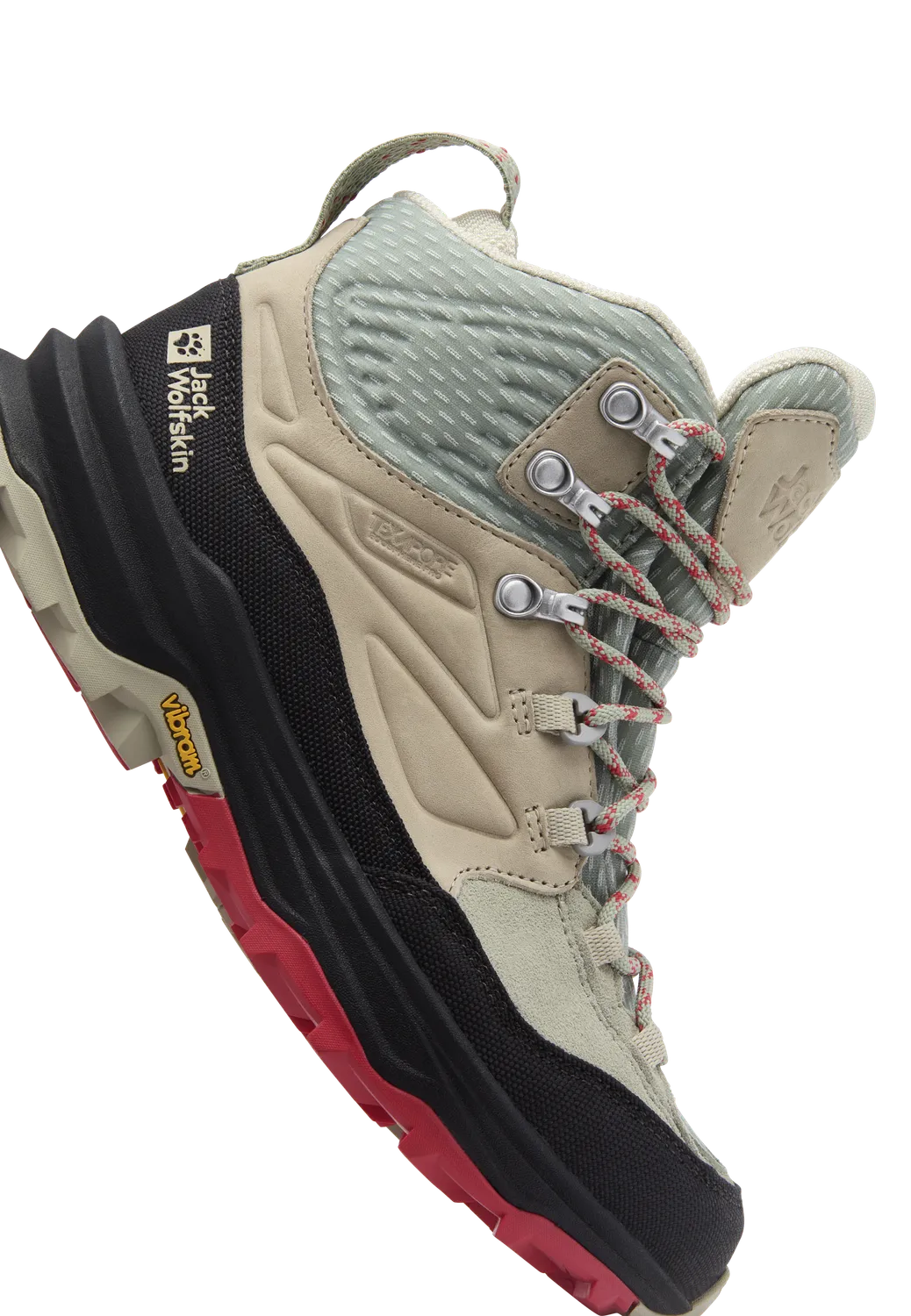 JACK WOLFSKIN CYROX TEXAPORE MID W chaussure rando femme cuir